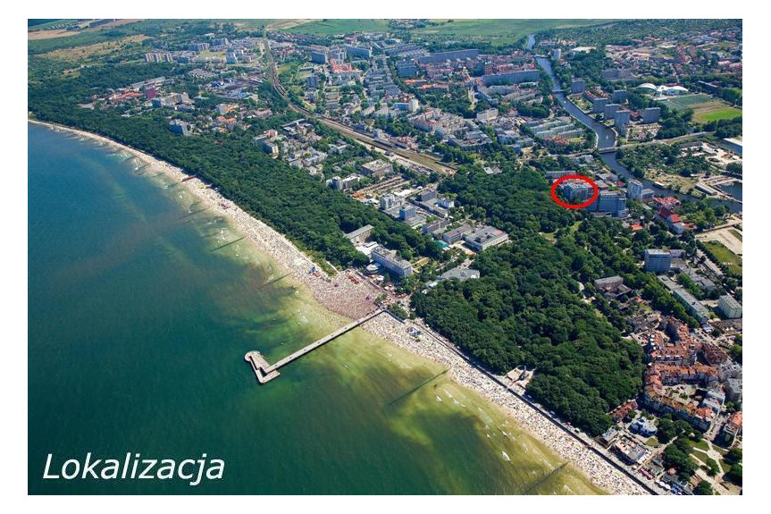 kołobrzeski, Kołobrzeg, Portowa, Spacerowa, Kołobrzeg dz. Portowa apartament 300 m do morza